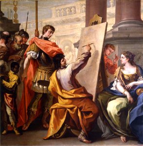 Ricci - Apelle che ritrae Pancaspe, 1700 - 1704 circa