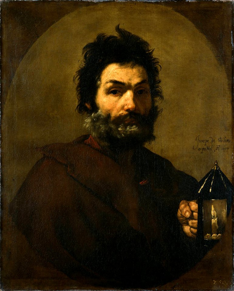 Ribera - Diogenes, Gal.-Nr. 682, 1637