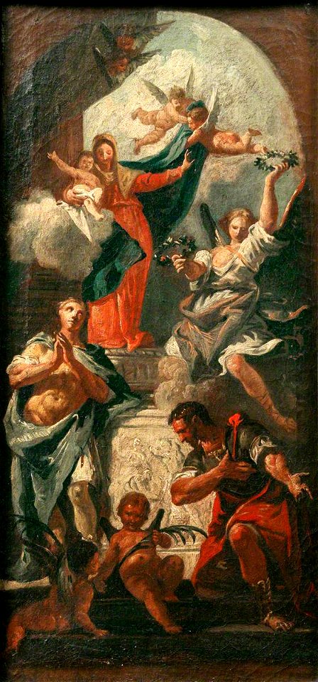 Ricci - Design for an Altarpiece, TRURI 1923.100, Royal Cornwall Museum