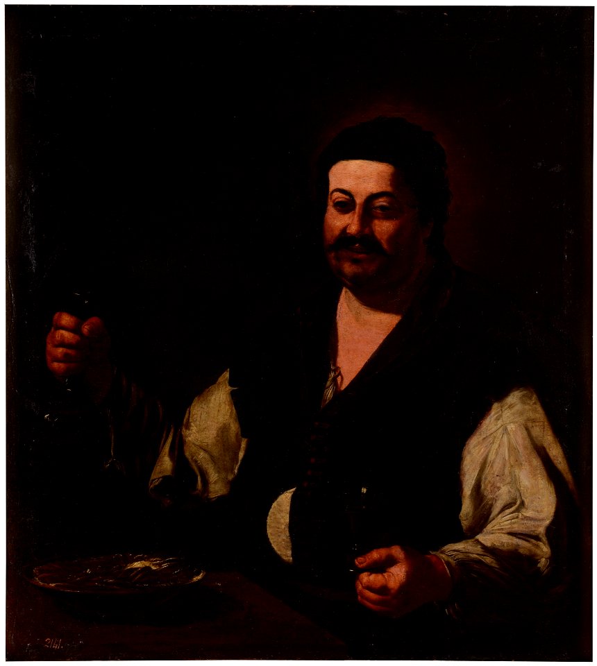 Ribera - (Discípulo de) Alegoría del gusto, P003828