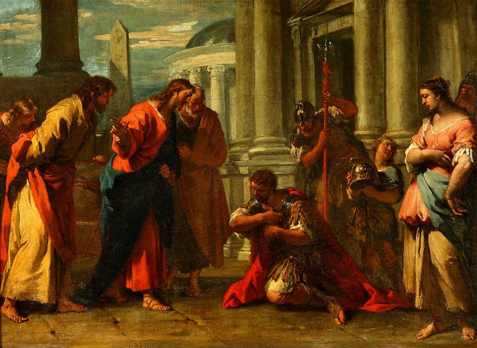Ricci - Christ and Centurion. 1726–1729, Ж-205