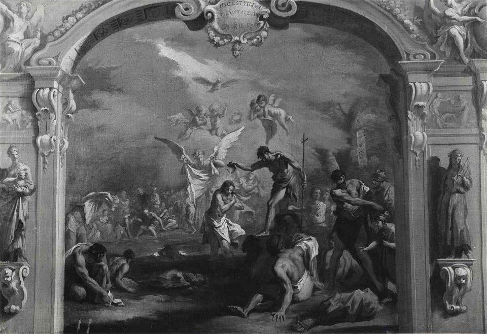 Ricci - Battesimo di Cristo, 1713 - 1714, Paul Drey Gallery
