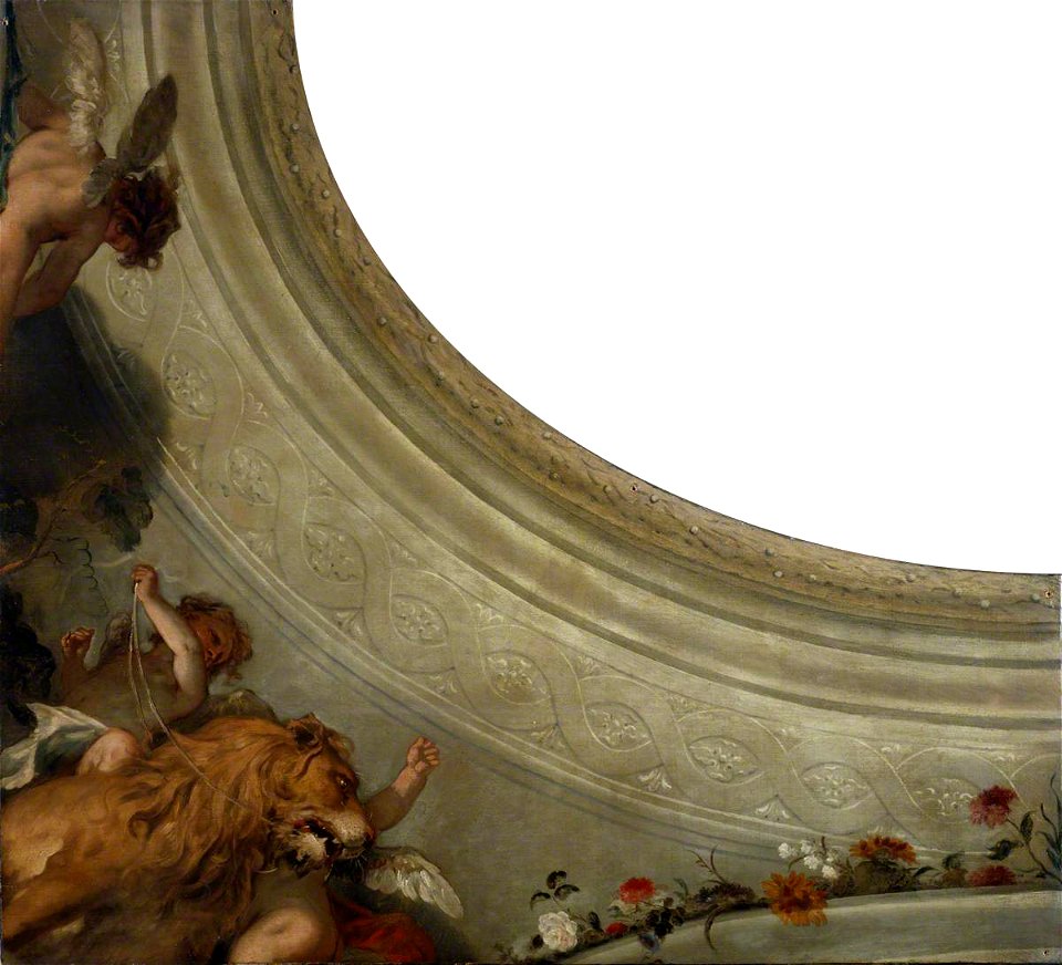 Ricci - Cupid before Jupiter (Lion Section), 1713–1715, 033890, Royal Academy of Arts
