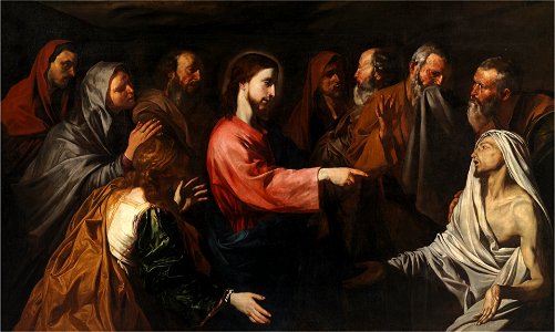 Ribera - La resurrección de Lázaro, P007768