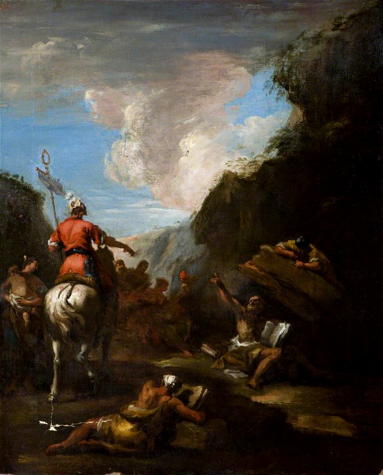 Ricci - Archimedes and Hiero at the Siege of Syracuse, BELUM.U145, Ulster Museum