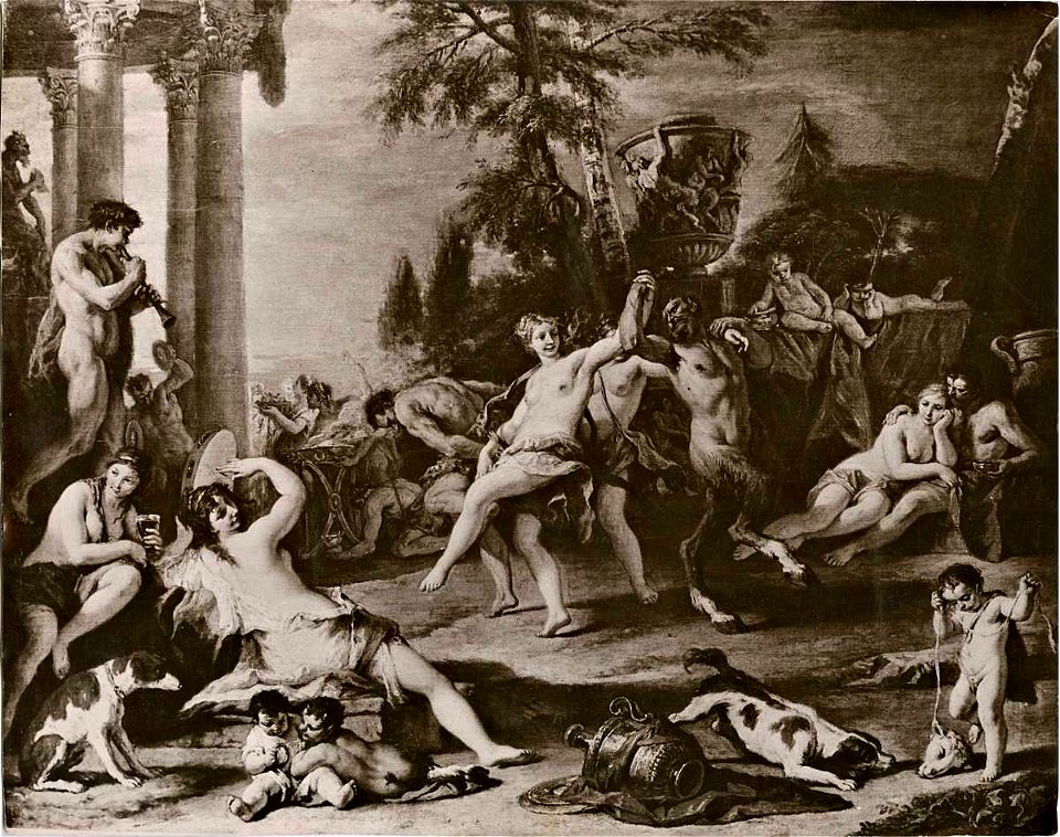 Ricci - Baccanale, Ubicazione sconosciuta