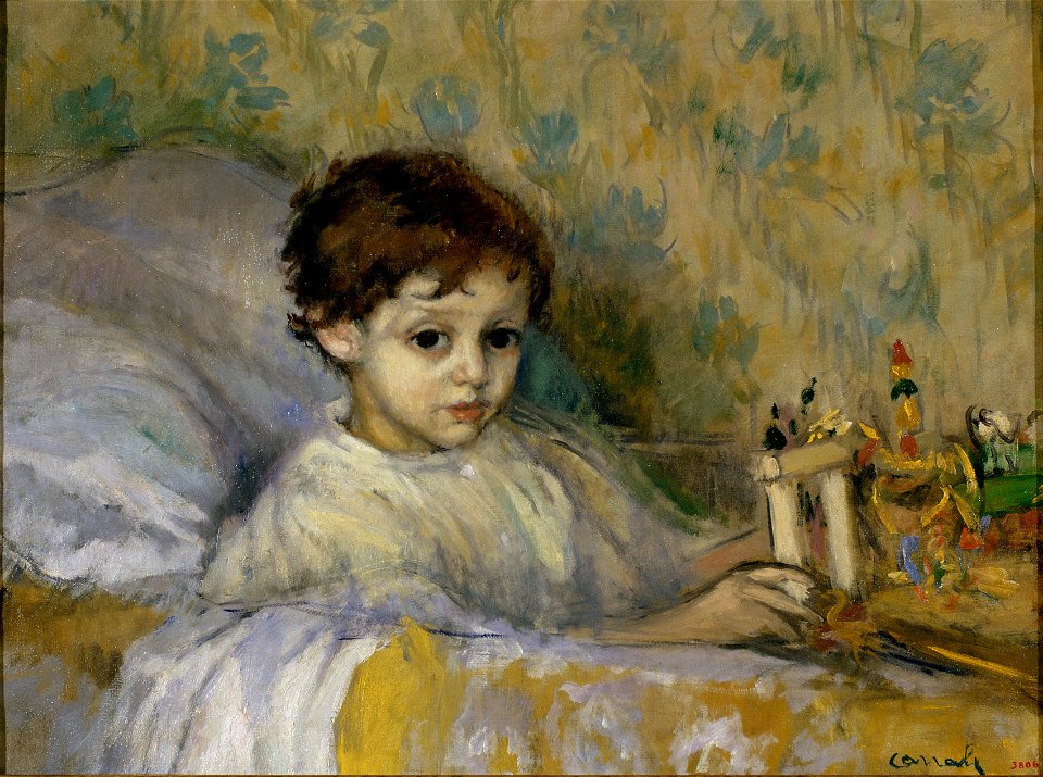 Ricard Canals - Sick Child (Octavi, the artist's son) - Google Art Project