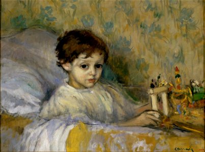 Ricard Canals - Sick Child (Octavi, the artist's son) - Google Art Project