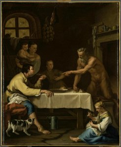 Ricci - Le Satyre et le paysan, INV 8668