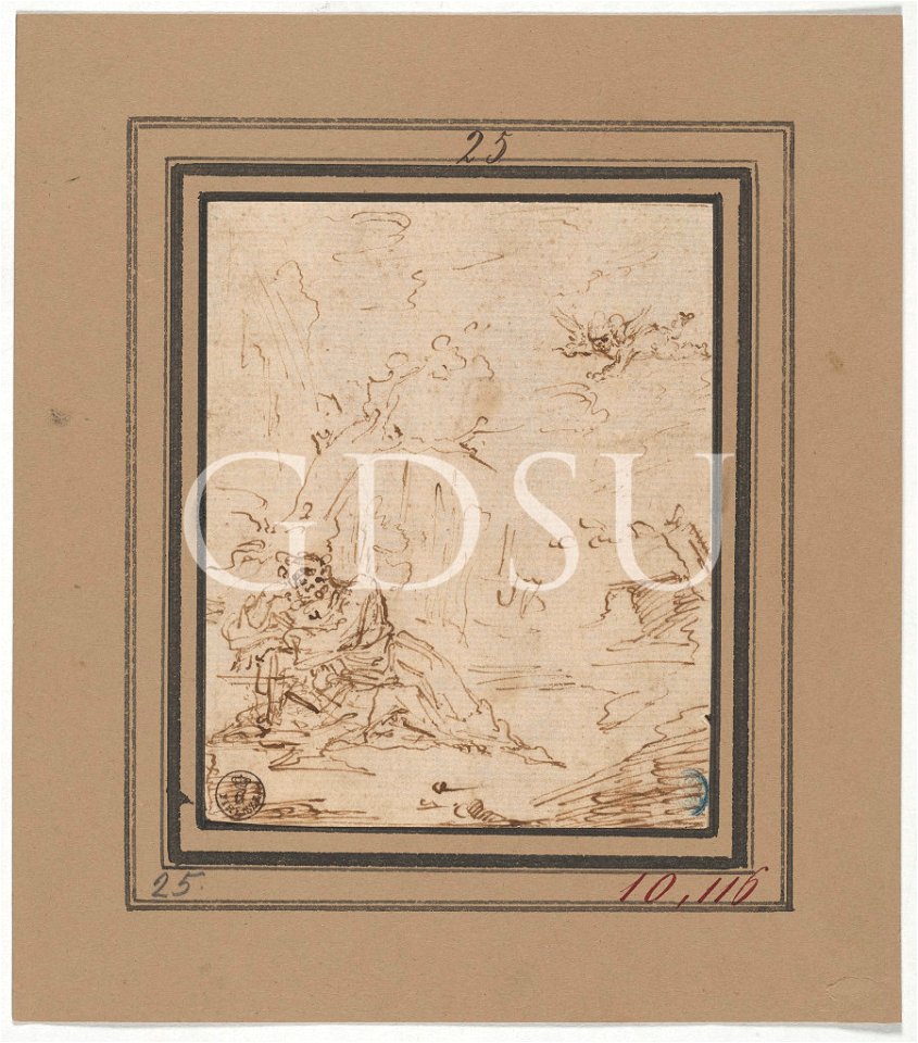Ribera - attribuzione tradizionale - inv 10116 S
