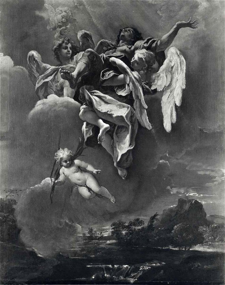 Ricci - Santo in gloria, 1693 - 1694, Collezione privata, Londra