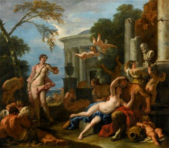 'A Bacchanal in Honor of Pan' by Sebastiano Ricci