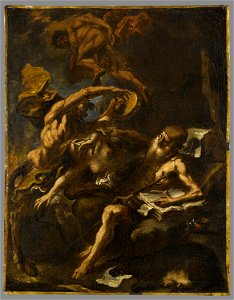Ricci - La Tentation de saint Antoine, vers 1706 - 1707, MNR 279