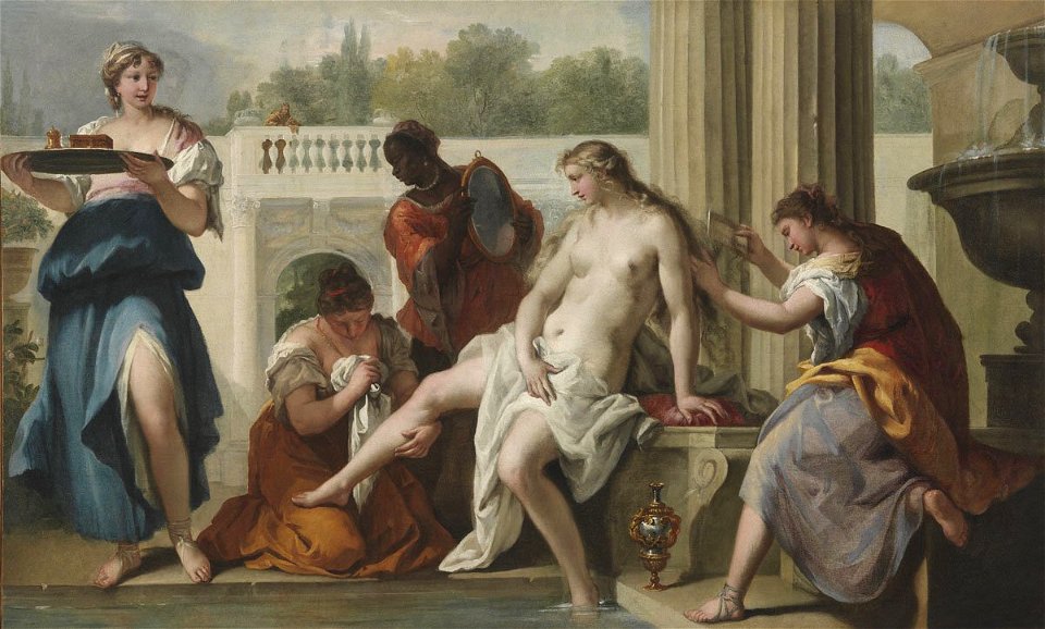 Ricci - Bathsheba at her Bath, 1724, 57.9