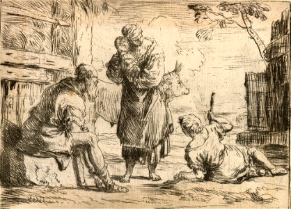 Ricci - A peasant family c.1720, RCIN 807849