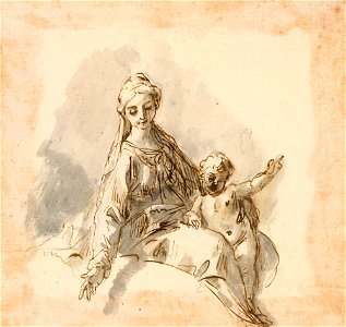 Ricci - The Virgin and Child c. 1730-31, RCIN 907151