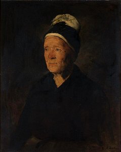 Ribot, Portrait de vieille femme