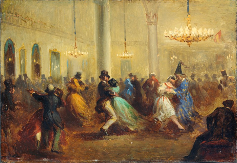 Ricardo Balaca - The Baile de Capellanes - Google Art Project