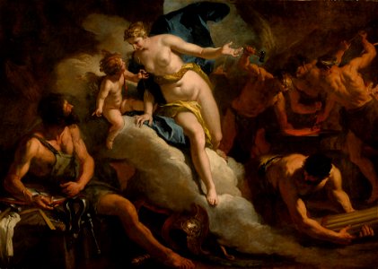 Ricci - VENUS IN THE FORGE OF VULCAN, lot.41