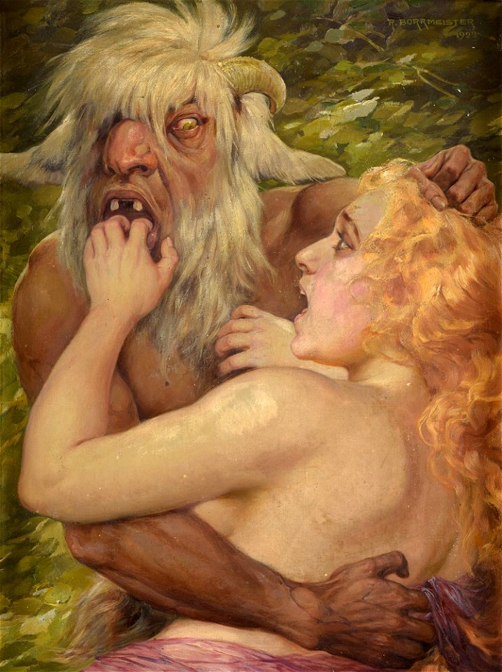 Richard Borrmeister Satyr 1922