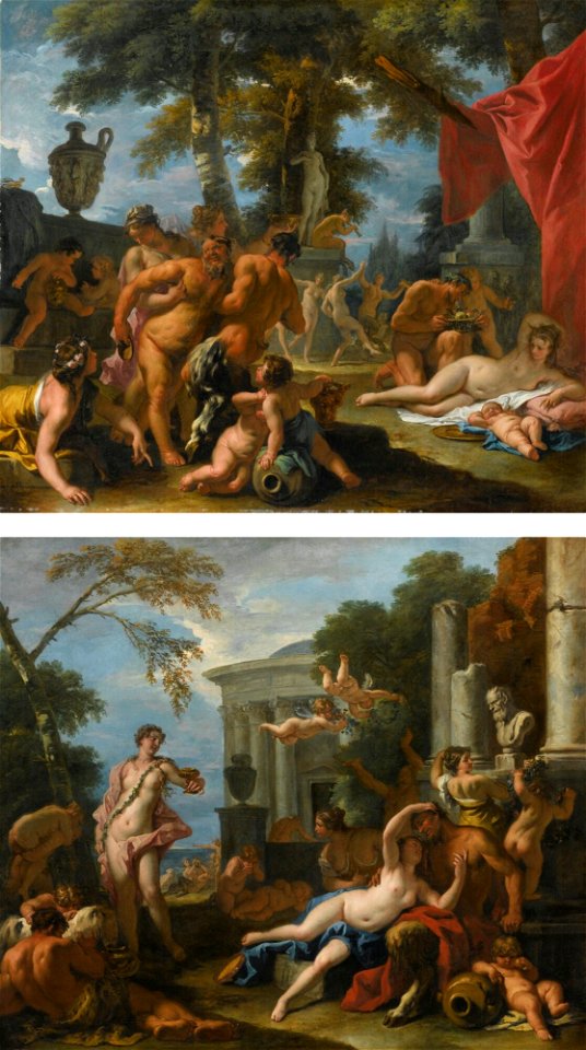 Ricci - A BACCHANAL IN HONOR OF PAN; THE FEAST OF SILENUS, lot.33