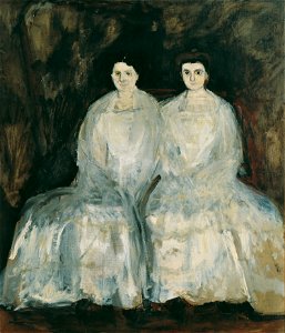 Richard Gerstl - Die Schwestern Karoline und Pauline Fey - 4430 - Österreichische Galerie Belvedere