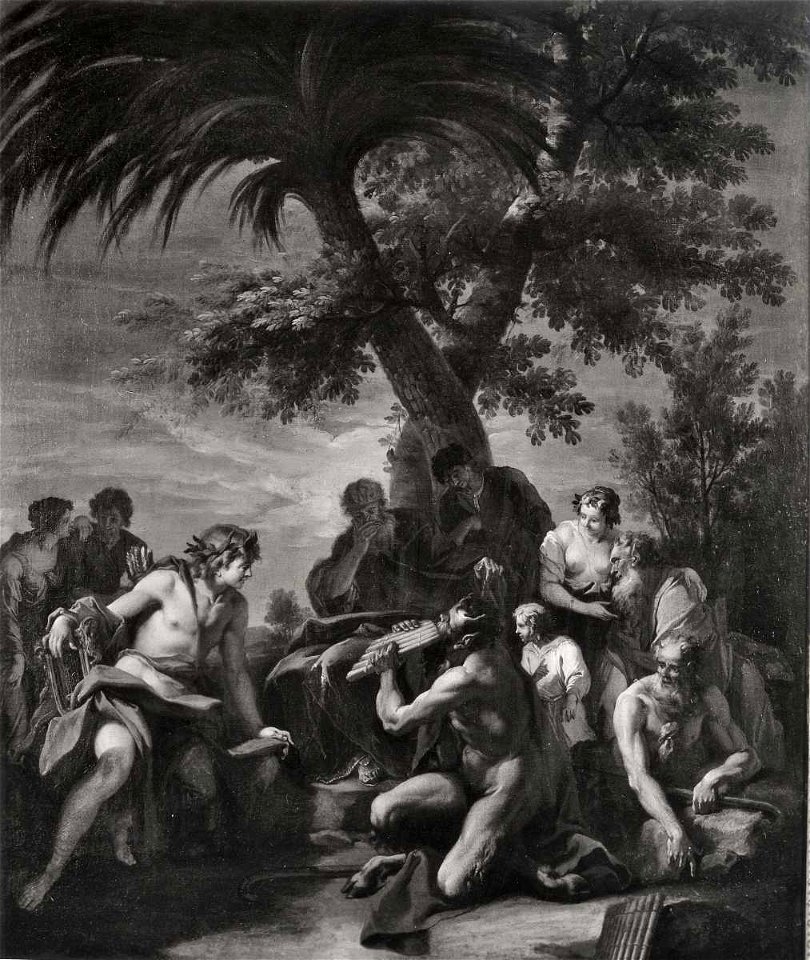 Ricci - Giudizio di Mida, Collezione D. Dear