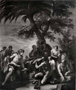 Ricci - Giudizio di Mida, Collezione D. Dear