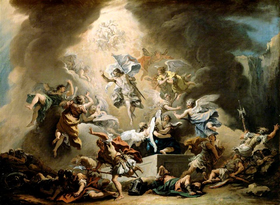 Ricci - The Resurrection, c.1715–1716, DPG195, Dulwich Picture Gallery