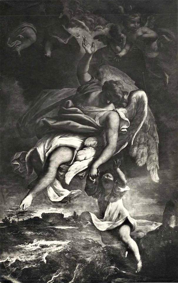 Ricci - Angelo custode, 1691 - 1694, Chiesa di S. Maria del Carmine, Pavia