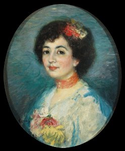 Ricard Canals - Portrait of Mrs Amouroux, the Artist's Sister-in-Law - Google Art Project