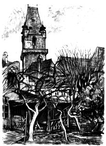 Richard Carl Wagner Garten in Perchtoldsdorf 1924 dgE