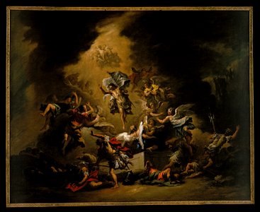 Ricci - Christ Surrounded by Angels, c. 1712-16, K1814, Columbia Museum of Art