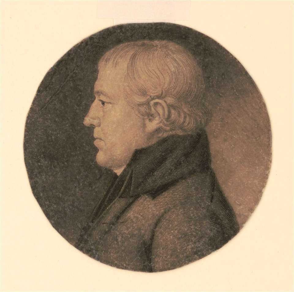 Richard Bassett, head-and-shoulders portrait, left profile LCCN2007676989