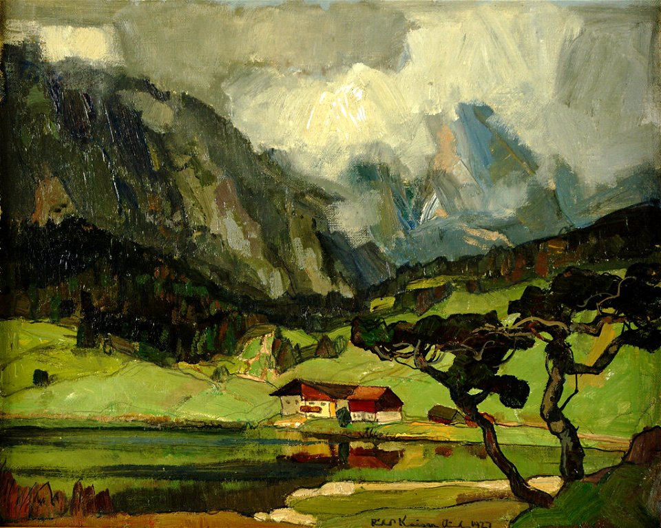 Richard Kaiser - Spätsommer am Lautersee, 1927