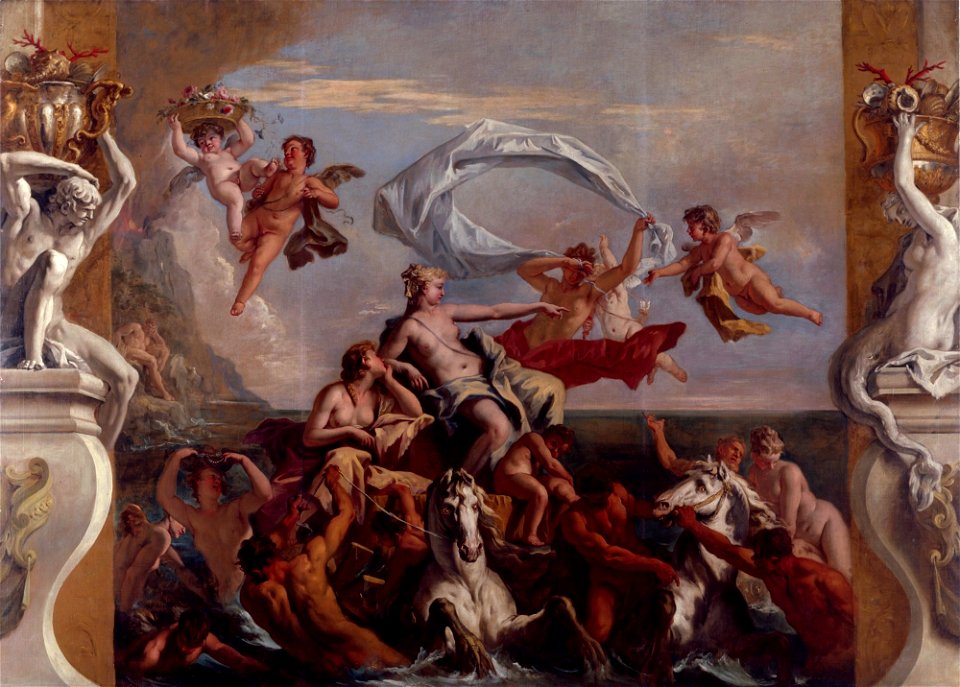 Ricci - The Triumph of Galatea, 1713-15, 03188