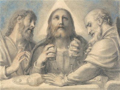 Richard Cosway - Supper at Emmaus - Google Art Project