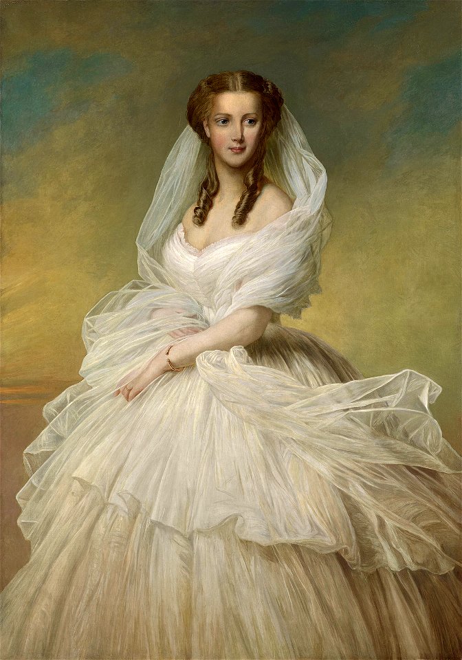 Richard Lauchert (1823-69) - Queen Alexandra (1844-1925) when Princess of Wales - RCIN 407236 - Royal Collection