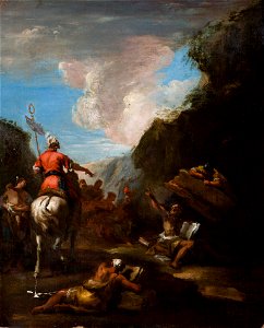 Ricci - Archimedes and Hiero at the Siege of Syracuse, BELUM.U145