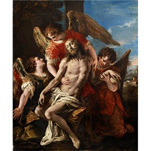 Ricci - CHRIST MOURNED BY THREE ANGELS, lot.53