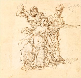 Ricci - Study for the Sacrifice of Polyxena c. 1720 - c. 1730, RCIN 907040