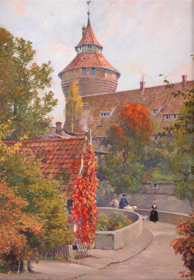 Richard Borrmeister Nürnberg 1925