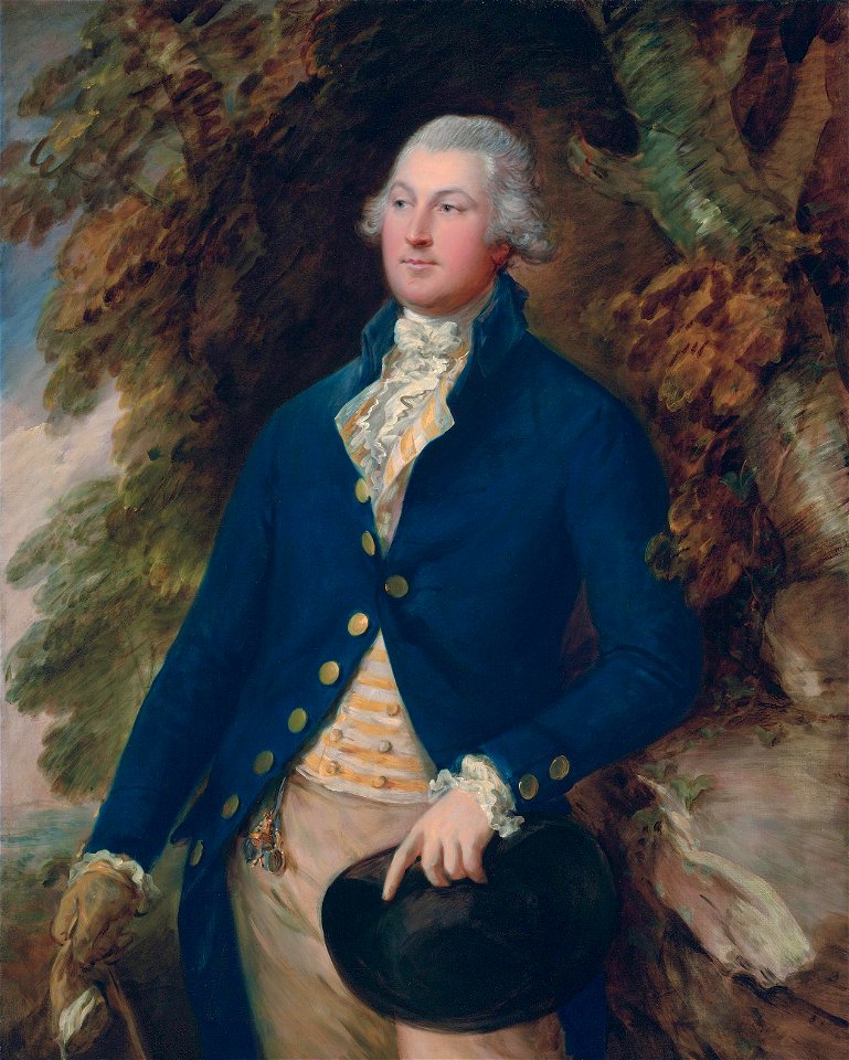 Richard Brooke, 5th Bt (1753-1795), by Thomas Gainsborough