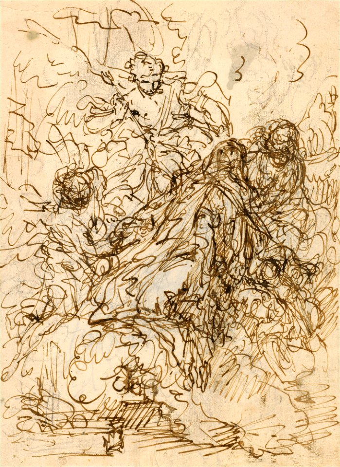 Ricci - The Ecstasy of St Theresa c. 1725, RCIN 907007