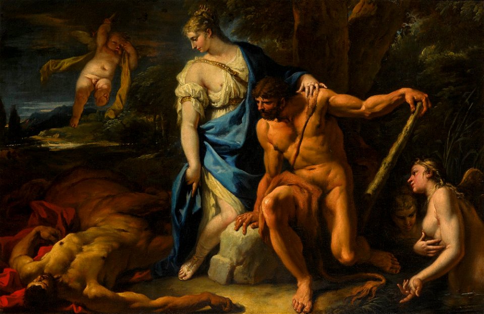 Ricci - HERCULES AND DEIANIRA, WITH THE DYING CENTAUR NESSUS, lot.25