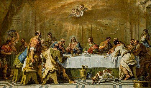 Ricci - THE LAST SUPPER, Lot 159 (cropped)