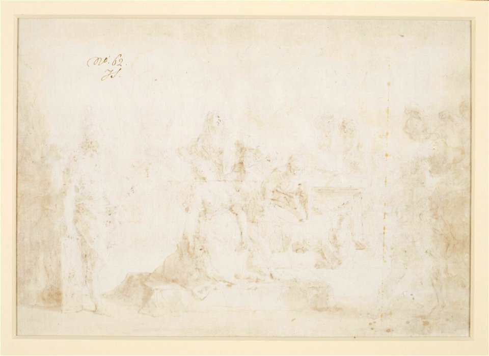 Ricci - The Sacrifice of Polyxena c. 1725 - c. 1730, RCIN 907042, v