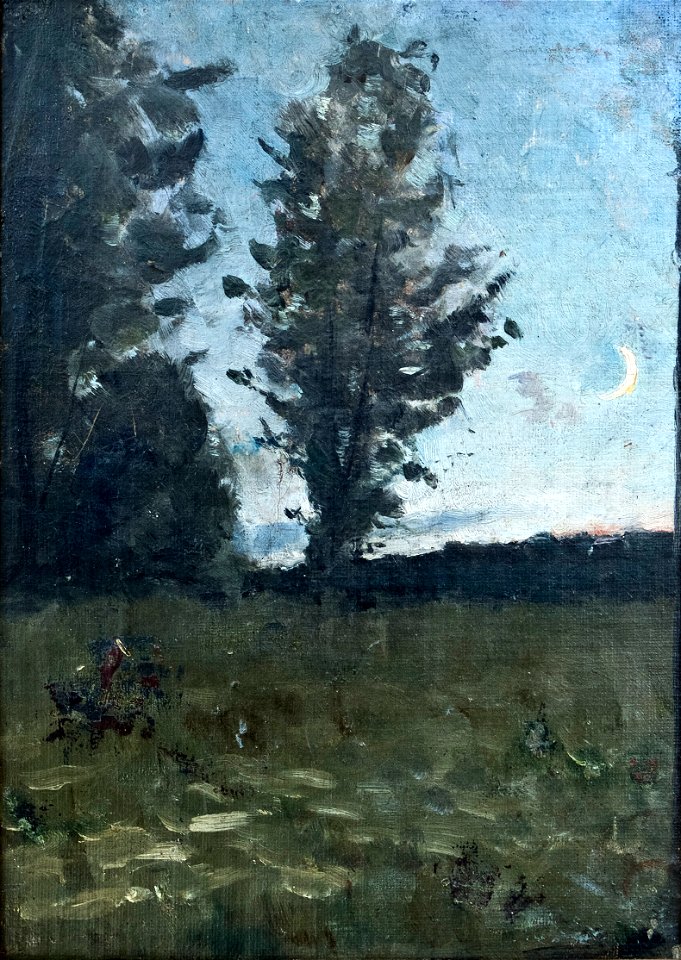 Richard Bergh Moonlit Landscape Thielska 22s