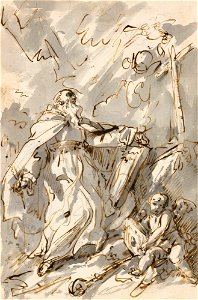 Ricci - St Romualdus 1727, RCIN 907131
