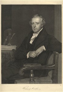 Richard Oastler, by James Posselwhite after Benjamin Garside
